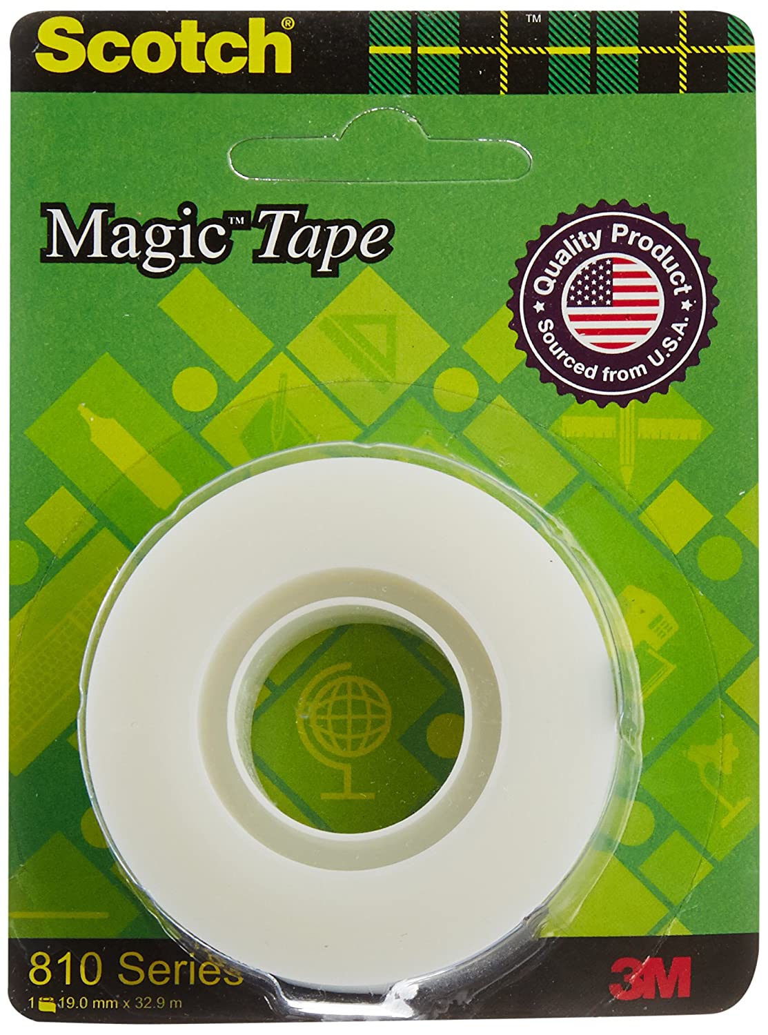 3M Scotch Magic Tape 810 For Cell Positioning of Solar Panel 
